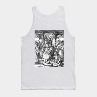 The Emperor, the Dance of Death - Hans Holbein Tank Top